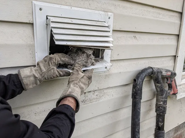 Dryer Exhaust Vent Cleaning in Longmeadow