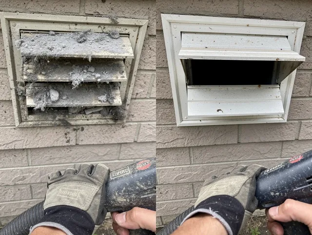 Professional dryer exhaust vent cleaning by Longmeadow Dryer Vent Cleaning in Longmeadow
