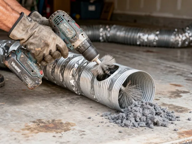 Professional duct cleaning by Longmeadow Dryer Vent Cleaning in Longmeadow