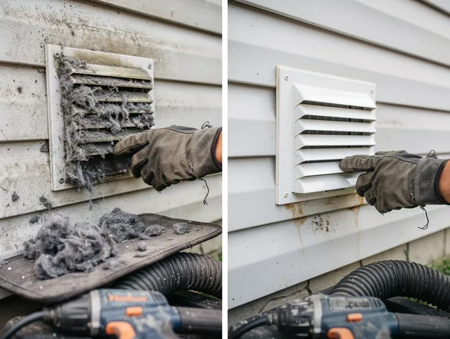Residential dryer vent cleaning by Longmeadow Dryer Vent Cleaning in Longmeadow